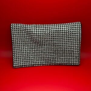 No Brand rhinestone and black evening bag clutch or cross body NWOT